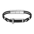 Bracelete Masculino Police PEAGB2211632 Couro 19 cm