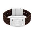 Bracelete Masculino Police PEAGB2214604 Couro 19 cm