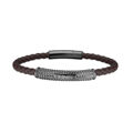 Bracelete Masculino Police PEAGB2214903 Couro 19 cm