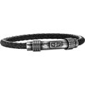 Bracelete Masculino Police S14ALB02B Couro 19 cm