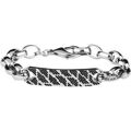 Bracelete Masculino Police PJ26355BSS.01-L Aço Inoxidável 21 cm