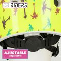 Capacete de Ciclismo Infantil Colorbaby Neon Cali Vibes Amarelo (4 Unidades)