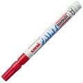 Marcador Permanente Uni-ball Paint PX-21L Vermelho 12 Unidades