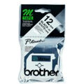 Cinta Laminada para Máquinas Rotuladoras Brother MK231BZ Preto/branco 12 mm