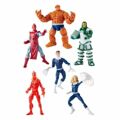 Figuras de Ação Hasbro Marvel Legends Fantastic Four Vintage 6 Peças