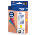 Tinteiro de Tinta Original Brother LC223Y Amarelo Preto