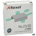 Grampos Rexel 23/20 (10 Unidades)