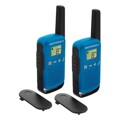 Walkie-talkies Motorola T42 Dual 1,3" Lcd 4 Km (2 Pcs) Azul