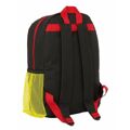 Mochila Escolar Amarelo Preto Vermelho