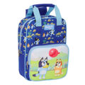 Mochila Escolar Bluey Azul Marinho 20 X 28 X 8 cm