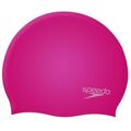 Touca de Natação Speedo Plain Moulded Cor de Rosa Silicone