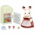 Figuras de Ação Sylvanian Families Mom Rabbit Chocolate / Refrigerator