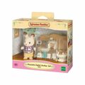 Figuras de Ação Sylvanian Families Chocolate Rabbit And Toilet Set