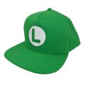 Boné Unissexo Super Mario Luigi Badge 58 cm Verde Tamanho único