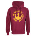 Polar com Capuz Unissexo Star Wars May The Force Be With You Castanho-avermelhado XXL