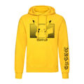 Polar com Capuz Unissexo Pokémon Pikachu Katakana Amarelo XXL