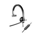 Auriculares com Microfone Logitech H650e Preto