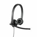 Auricular com Microfone Logitech Stereo H570e Preto