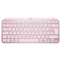 Teclado sem Fios Logitech Mx Keys Mini Cor de Rosa Azerty