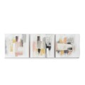 Pintura Dkd Home Decor Abstrato (60 X 2.8 X 60 cm) (3 Pcs)