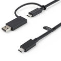 Cabo USB C Startech Usbccadp Preto