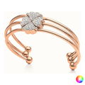 Bracelete Feminino Folli Follie 3B0T041R Ouro Rosa Aço (16 cm) Dourado