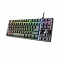 Teclado Trust Gxt 833 Thado Preto Preto/prateado