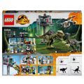 Jogo de Construção + Figuras Lego Jurassic World Attack