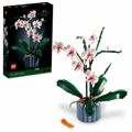 Playset Lego The Orchid Plants With Indoor Artificial Flowers