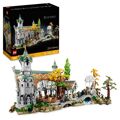 Playset Lego The Lord Of The Rings: Rivendell 10316 6167 Peças 72 X 39 X 50 cm