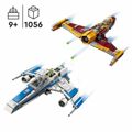 Playset Lego Star Wars 75364 New Republic E-wing Vs Shin Hati's Starfighter 1056 Peças