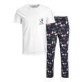 Pijama Jack & Jones Jacsanta Ss Branco L