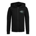 Polar com Capuz Criança Jack & Jones Jcospace Logo Sweat 12221210 Preto 8 Anos