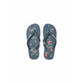 Chinelos para Homem Jack & Jones Fwlogo Palm Print 12230642 Azul Marinho 40-41