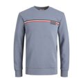 Camisola Infantil Jack & Jones Jjatlas Crew Neck Jnr 12232669 Azul 8 Anos