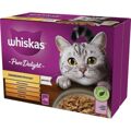 Comida para Gato Whiskas Pure Delight Frango Peru Pato Pássaros