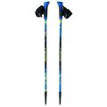 Bastão Trekking Viking Ruten Pro Nordic Azul Preto (2 Unidades)