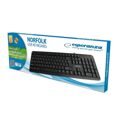 Teclado Esperanza EK139 Preto Monocromática Polaco Qwerty