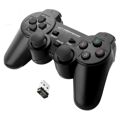 Controlo Remoto sem Fios para Videojogos Esperanza Gladiator GX600 USB 2.0 Branco Preto Pc Playstation 3