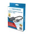 Adaptador USB para Ethernet Esperanza ENA101 18 cm