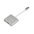 Hub USB Ibox IUH3CFT1 Branco Prateado