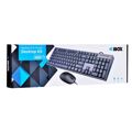 Teclado e Rato Ibox IKMS606 Qwerty Us Preto Qwerty