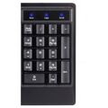 Teclado Activejet K-3255 Preto Monocromática Qwerty