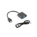 Adaptador Hdmi para Vga Lanberg AD-0017-BK Preto