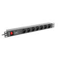 Entrelinha Lanberg PDU-07E-0200-IEC-BK