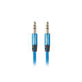 Cabo áudio Jack (3,5 mm) Lanberg CA-MJMJ-10CU-0010-BL Azul 1 M