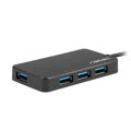 Hub USB Natec Moth Preto Multicolor