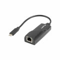 Adaptador USB C para Rede RJ45 Lanberg NC-1000-02 Preto 0,15 M