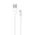 Cabo USB para Micro USB Savio CL-124 Branco 2 M