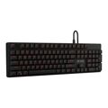 Teclado Savio Rx Full Preto Vermelho Qwerty